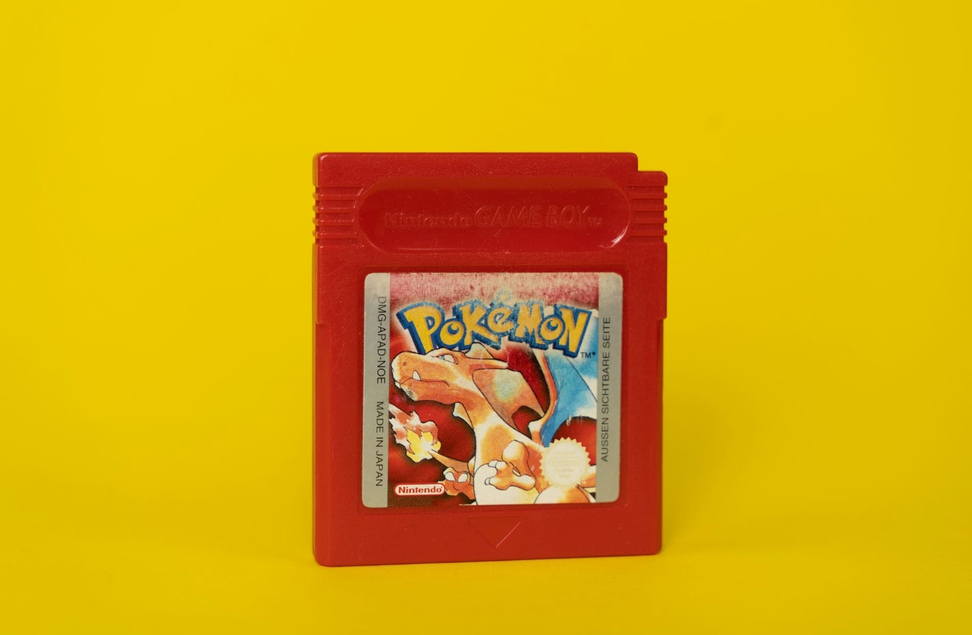 nintendo game boy pokemon game cartridge