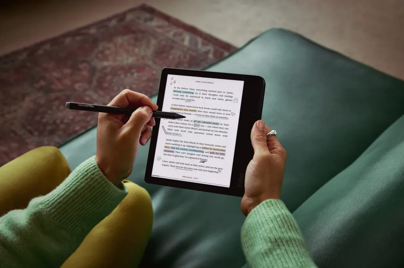 Kobo annuncia il suo primo e-reader a colori