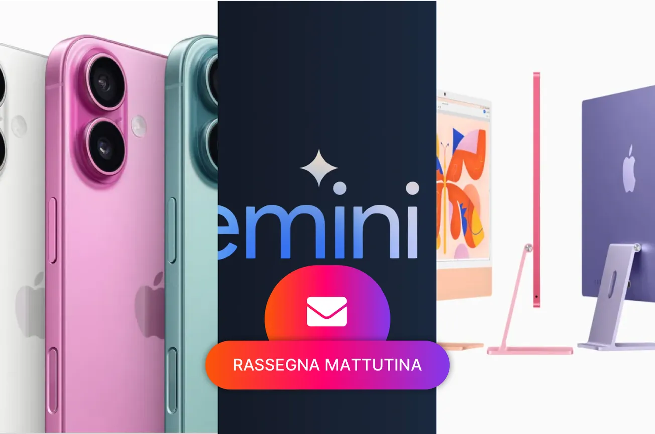 iPhone 16 bannato in Indonesia, Nuovo Gemini a dicembre, Nuovi iMac