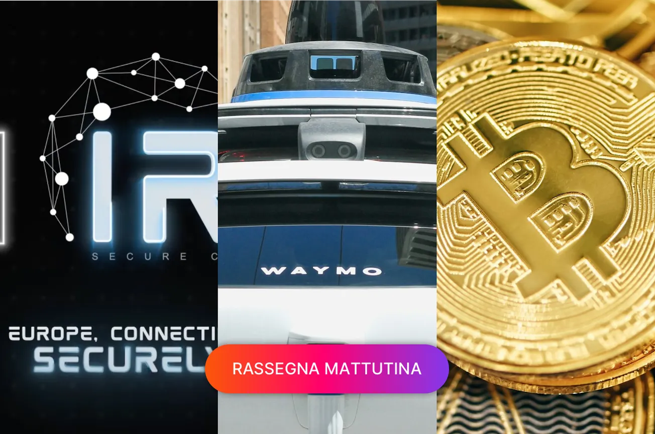 Lo Starlink europeo in Abruzzo,  Waymo in Giappone, Bitcoin a 107k