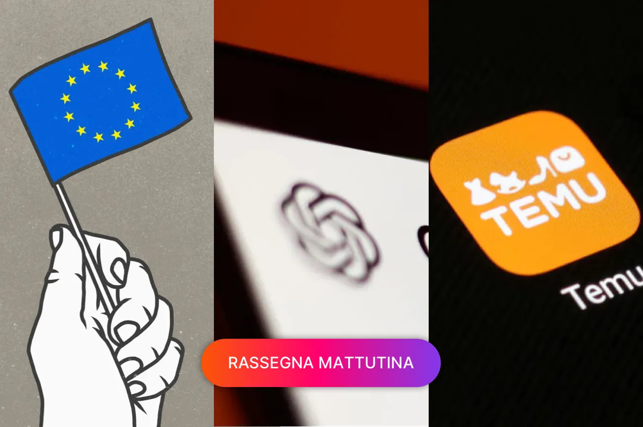 Scaduta deadline per AI Act Europeo, Deep Research di OpenAI, UE colpisce Temu, Amazon e Shein